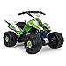 INJUSA - Quad Kawasaki ATV 12V con Licenza Kawasaki, con Retromarcia e Freno Elettrico Consigliato per Bambini +2 Anni