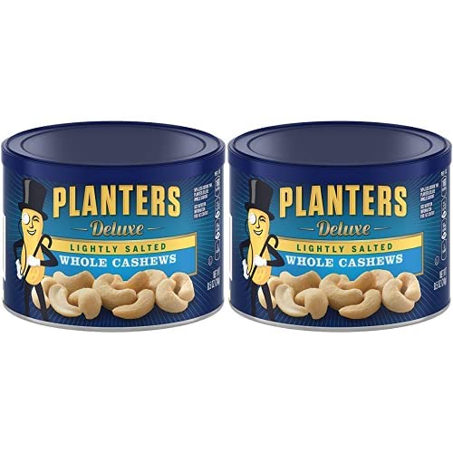 Planters Lightly Salted Whole Cashews (8.5 Oz Canister) (Pack Of 2) #TOP21