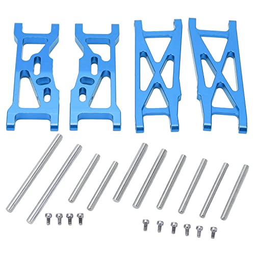 RC Suspension Arm, RC Vehicle Suspension A Arms RC Aluminum Front and Rear Suspension Arms with 10 Screw for LOSI 22S SCT 1/10 RC Short Course Truck Upgrade Parts (Blue)