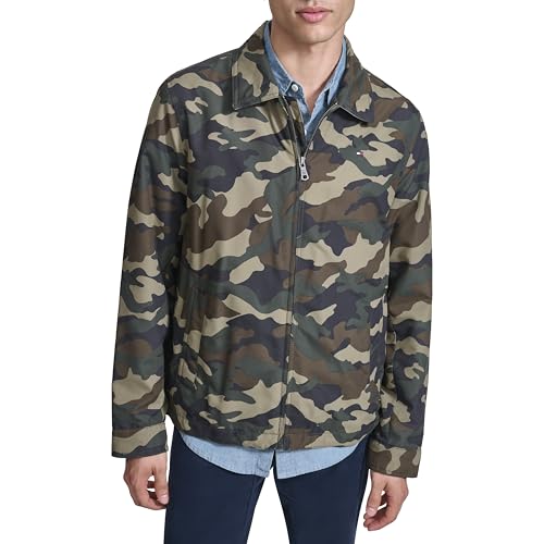 Image of Tommy Hilfiger Men's Lightweight Zip-up Microtwill Golf Jacket (Standard and Big & Tall Sizes)