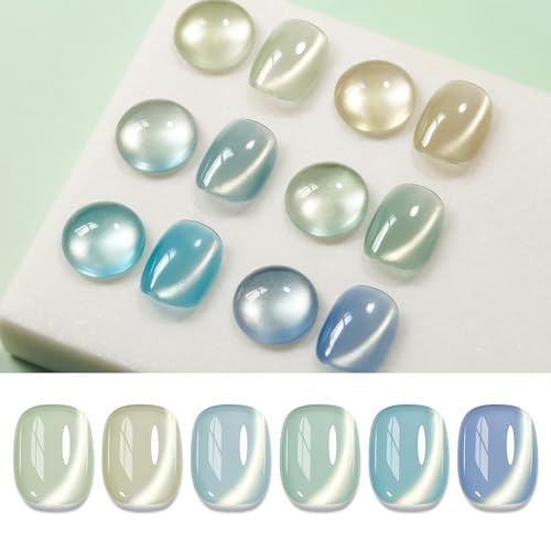 Set de Esmaltes en Gel Cat Eye 6 Colores MIZHSE miniatura 6