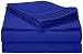 Elegant Comfort 1500 Thread Count Wrinkle Resistant Egyptian Quality Ultra Soft Luxurious 4-Piece Bed Sheet Set, Queen, Royal Blue