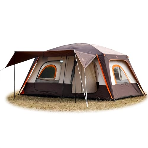 KTT Large 8-10 Person Cabin Tent