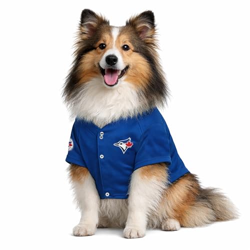 Official MLB Toronto Blue Jays Pet Jersey for Dogs & Cats, Size X-Large - Stylish Baseball Jersey for Your Furry Fan- Show Off Team Spirit with The Perfect Fan Apparel Gear for Pet, Dog & Cat by Pets First - Image 4