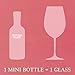 Sutter Home White Zinfandel Wine, 187mL Wine Bottles (4 Pack)
