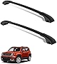 LEDKINGDOMUS Cross Bars Roof Racks Compatible for 2015-2022 Jeep Renegade, Aluminum Luggage Crossbars Cargo Rooftop Bag Carrier Carrying Bike Camping Gear Fishing Poles