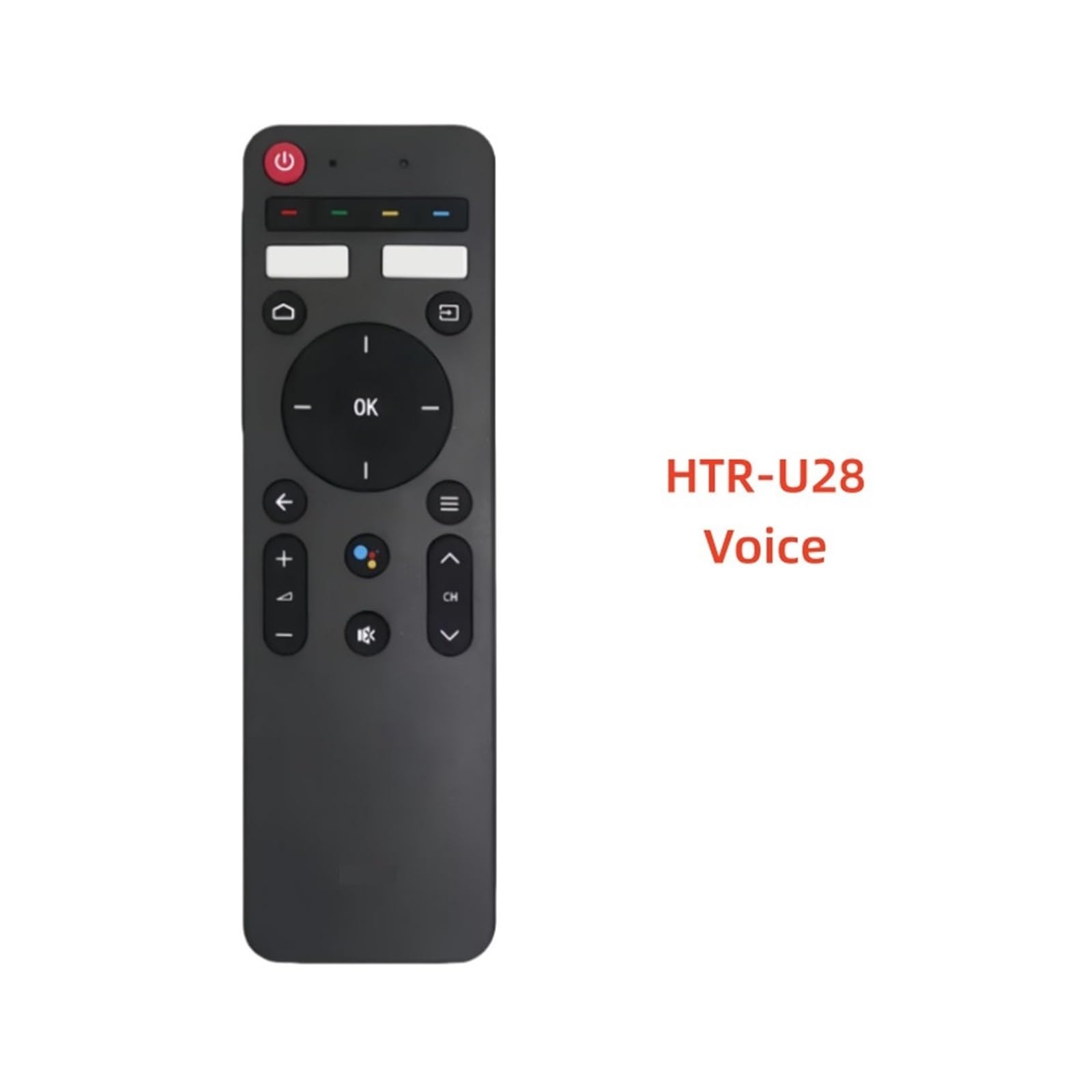 1 szt. Dla inteligentnego pilota do telewizora z Androidem HTRU28 zamiennik LE40K6600G H50S6UG POS uniwersalny cyfrowego(Voice)