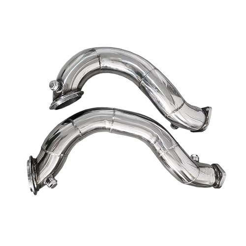 Image of Exhaust Flex Pipe Car For BMW 07-10 N54 E90/E91/E92/E93/E82/135i/335i Twin Turbo SS Hamsit 3" Catless Downpipes Exhaust Pipe Car