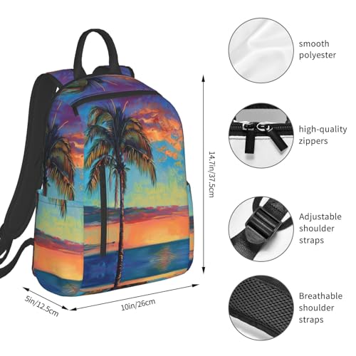 Sac à dos randonnée palmier pour vos week-ends camping et nature - 4