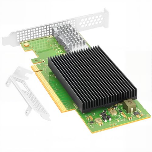 Image of Vogzone for BCM957508 Network Card, 1*QSFP56 200GbE PCIe 4.0 x16 NIC