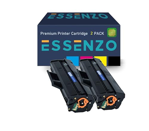 2-Pack 111S 111L MLT-D111S MLT-D111L ESSENZO Compatible Toner Cartridge for Samsung Printers Xpress M2020W M2022W M2024W M2070FW M2070W Printer (2Black)