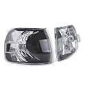Klarglas Blinker schwarz für VW Bus T4 Multivan Caravelle ab 96