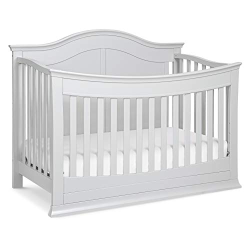 Image of DaVinci Meadow 4-in-1 Convertible Crib in Cloud Grey, Greenguard Gold Certified