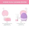 FOREO LUNA Micro-Foam Face Cleanser 2.0 - Exfoliating Face Wash - Pore Minimizer - All Skin Types Facial Cleanser - Travel Size - Vegan - Facial Skin Care Products with Vitamin E - 0.67oz