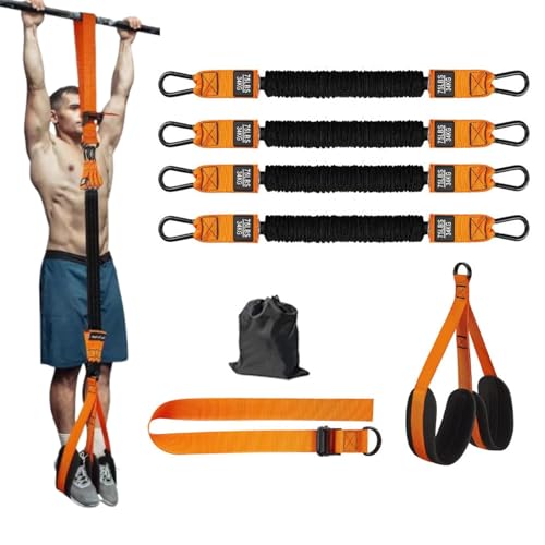 SOYUZERISH Bandas elásticas de resistencia Pull Up – Ajustable y removible Bandas elásticas Fitness para dominadas casa y gimnasio, para estiramientos, entrenamientos de resistencia, fortalecimiento