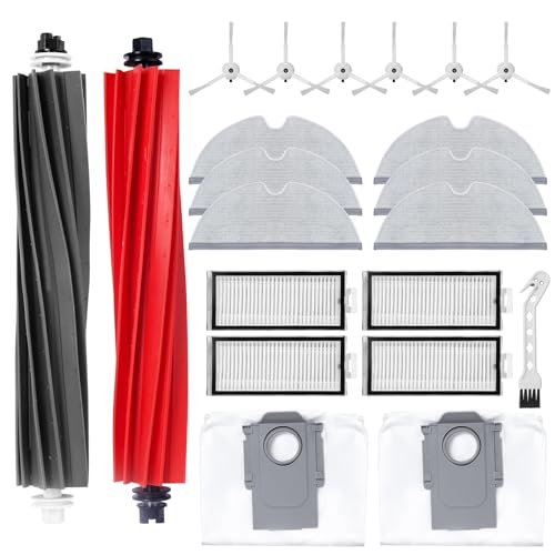 Heykewi Kit de Accesorios de Repuesto para Roborock Q5 Pro / Q5 Pro+ / Q8 Max+ / Q8 Max Robot Aspirador （21 accesorios）