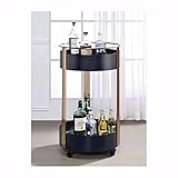 Magníficamente elegante, este refinado carrito de servicio hará que cualquier noche sea un evento elegante.