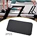 kowaku 2 Pieces Pilates Mats Yoga Knee Pads Women Extra Padding Versatile Support for Knees Exercise Pads for Body Building Training, Black