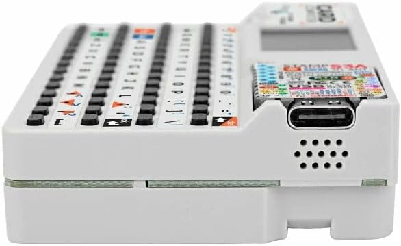 lateral view of Cardputer v1.1 showing USB-C port