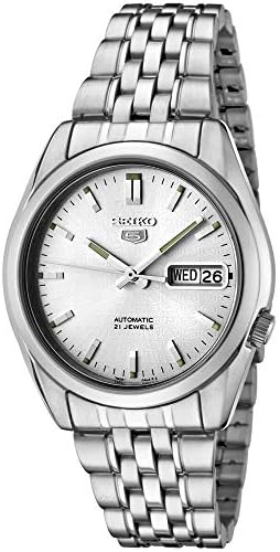 Seiko Men Analogue Quartz Watch With Stainless Steel Bracelet – SNK355K