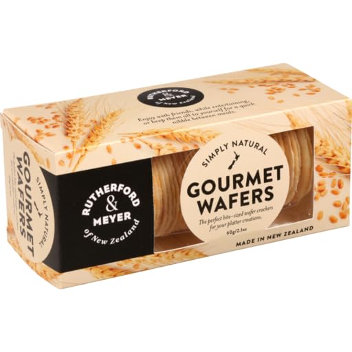 Rut.herford & Meyer Wafers Simply Natural 2.1 Ounces Pack of 12