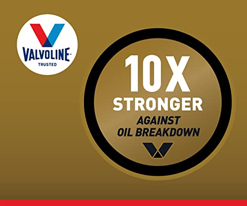 Image of Valvoline Extended Protection High Mileage with Ultra MaxLife Technology 5W-30 Full Synthetic Motor Oil 5 QT (Pack of 2)