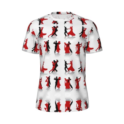 T-shirt de danse en maille pour femme idéal pour le sport et l'entraînement