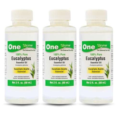 Aceite esencial de eucalipto 100% puro Arymar pack 3x2 fl oz miniatura 1