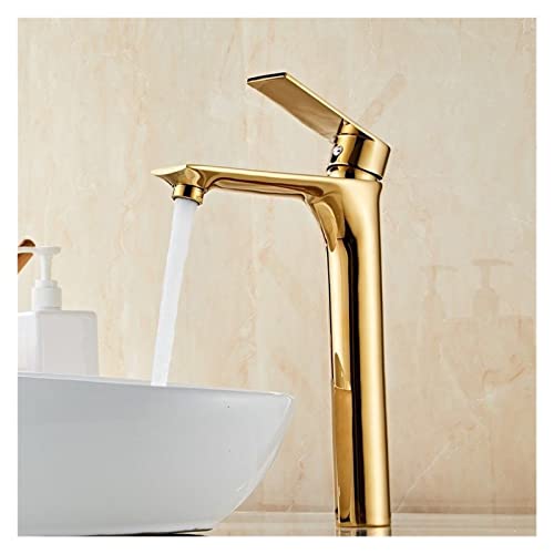 Mitigeur de lavabo à bec long chrome pour stopper les éclaboussures d'évier - 3