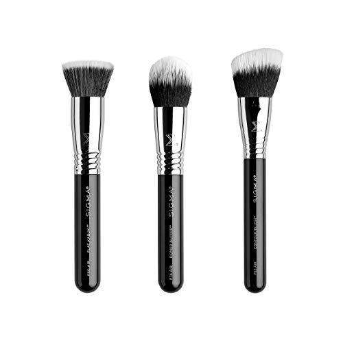 Sigma Beauty Complexion Air 3-Piece Skincare Brush Set with extra-soft SigmaTechรยฎ fibers designed to apply and blend your favorite makeup formulas Sigma Beauty Complexion Air 3-Piece Skincare Brush Set with extra-soft SigmaTechรยฎ fibers designed to apply and blend your favorite makeup formulas