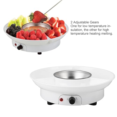 Olla eléctrica para fondue de chocolate 25W compacta miniatura 3