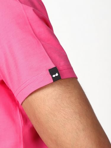 Image of Bewakoof Men's 100% Cotton Solid Regular Fit Half Sleeve Round Neck T-Shirt | Tshirt for Men Cotton| Casual Wear | Street Wear