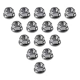 Jzenol Chainsaw Replacement Bar Nuts - New 15 Pack Chain Saw Nuts Fits Husqvarna Jonsered Partner Replaces 503220001 Chainsaw Parts and Accessories Sprocket Cover Flange Nut for Guide Bars