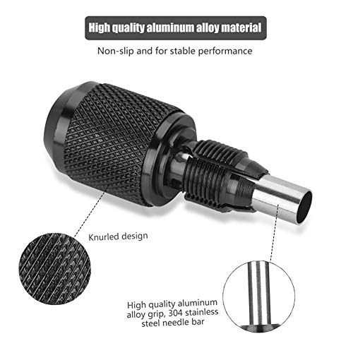 Professional Tattoo Grips - Tattoo Machine Grip Steel Bar Tube For Tattoo Rotary Machine, For Tattoo Machine Parts Tattoo-Machine-Parts 22Mm Aluminum Alloy(Black) #TOP4