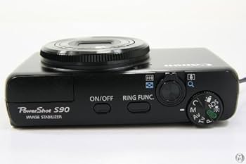 Canon PowerShot S90 digital camera (10 Megapixels, 3.8x