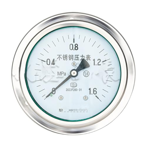 Manomètre Y-100T anti-pression 100T avec raccordement axial arrière haute précision