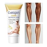 Gacqpli Körper Enthaarungscreme - 60g Kompakte Langzeitberuhigendes Gel,Enthaarungscreme für Intimbereich | Körper Intimzone Beine Rücken Brust Achseln Hautpflege Dusche