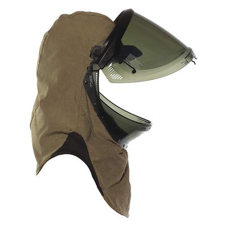 Arc Flash Hood,Universal Size,Green