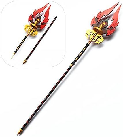 Amazon 原神 げんしん 胡桃 フータオ コスプレ 道具 武器 護摩の杖 変身 仮装 文化祭 学園祭 ハロウィーン クリスマス 撮影用 観賞用 萌え アニメ グッズ Cosplay Pvc製 Genshin Impact 原神project フィギュア ドール 通販