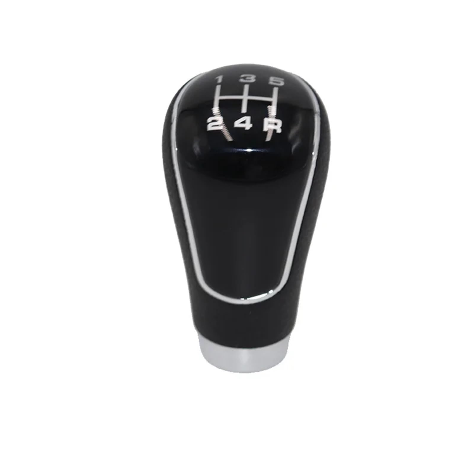 Tkxvcejv 5 Speed Black Car Gear Shift Stick Knob For Hyundai Ix35 For Elantra For Tucson For Matrix Car Shift Gear Knob Lever Gaitor Boot Cover Manual Transmission(5 Speed Black)
