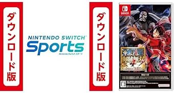 Nintendo Switch Sports|  + ONE PIECE  4 Deluxe Edition|