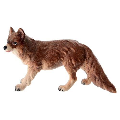 Holyart Painted Wood Fox 12 cm Nativity Scene Heimatland Val Gardena