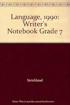 Paperback Language, 1990: Writer's Notebook Grade 7 Book