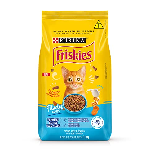 Purina Friskies Ração para Gatos Filhotes - Sabor Frango (1kg)