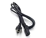Globalsaving AC Power Cord for Dell Alienware 34' inch Curved Gaming Desktop Computer Monitor AW3418DW AW3418HW Power Supply Cable Charger