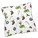 DGTXWIT Silk Scarfs Christmas Snake Santa Hat Square Scarves 27