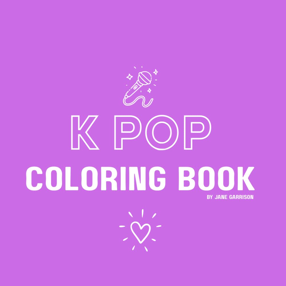 K Pop Coloring Book