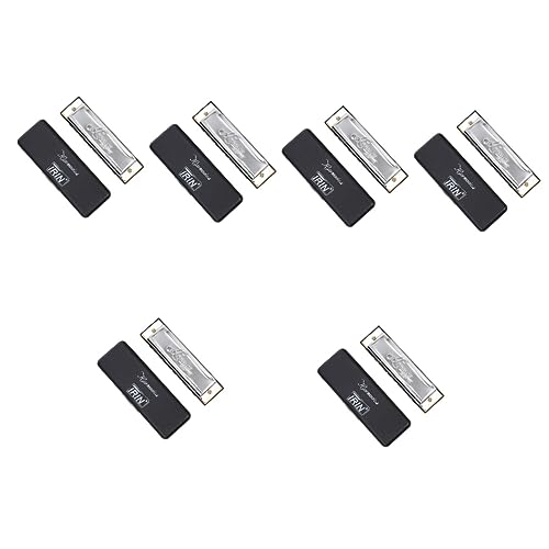 SUPVOX 6 Pièces Blues Harmonica Instruments De Musique Pour Bleu Enfant En Bas Âge Musique Petit Instrument Blues Harmonica Bouche 10 Annule Harmonica Instrument De Musique Creative - Les Beatles, Paul McCartney, John Lennon, RIngo Starr, George Harrison SUPVOX 6 Pièces Blues Harmonica Instruments De Musique Pour Bleu Enfant En Bas Âge Musique Petit Instrument Blues Harmonica Bouche 10 Annule Harmonica Instrument De Musique Creative