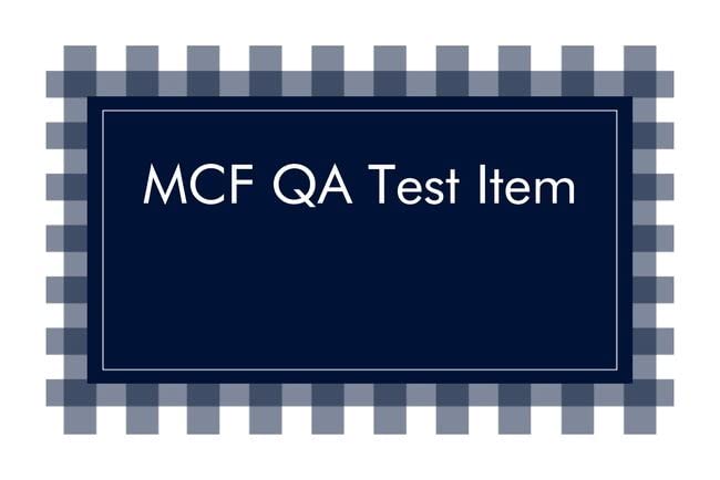 Image of MCF QA Test Item 2