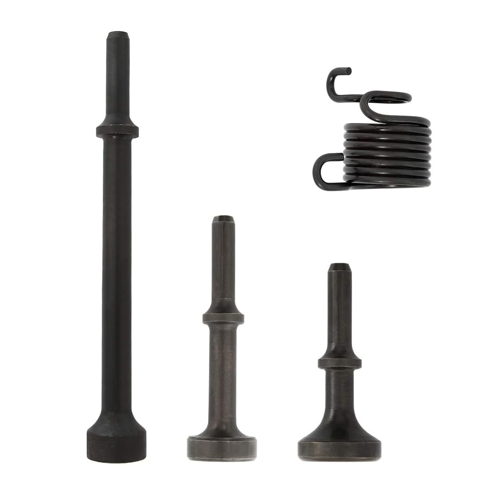 Juego de 4 brocas de martillo de aire suavizante, accesorios de martillo de aire, brocas de cincel de aire, herramientas de taladro de martillo eléctrico y mejoras para el hogar
